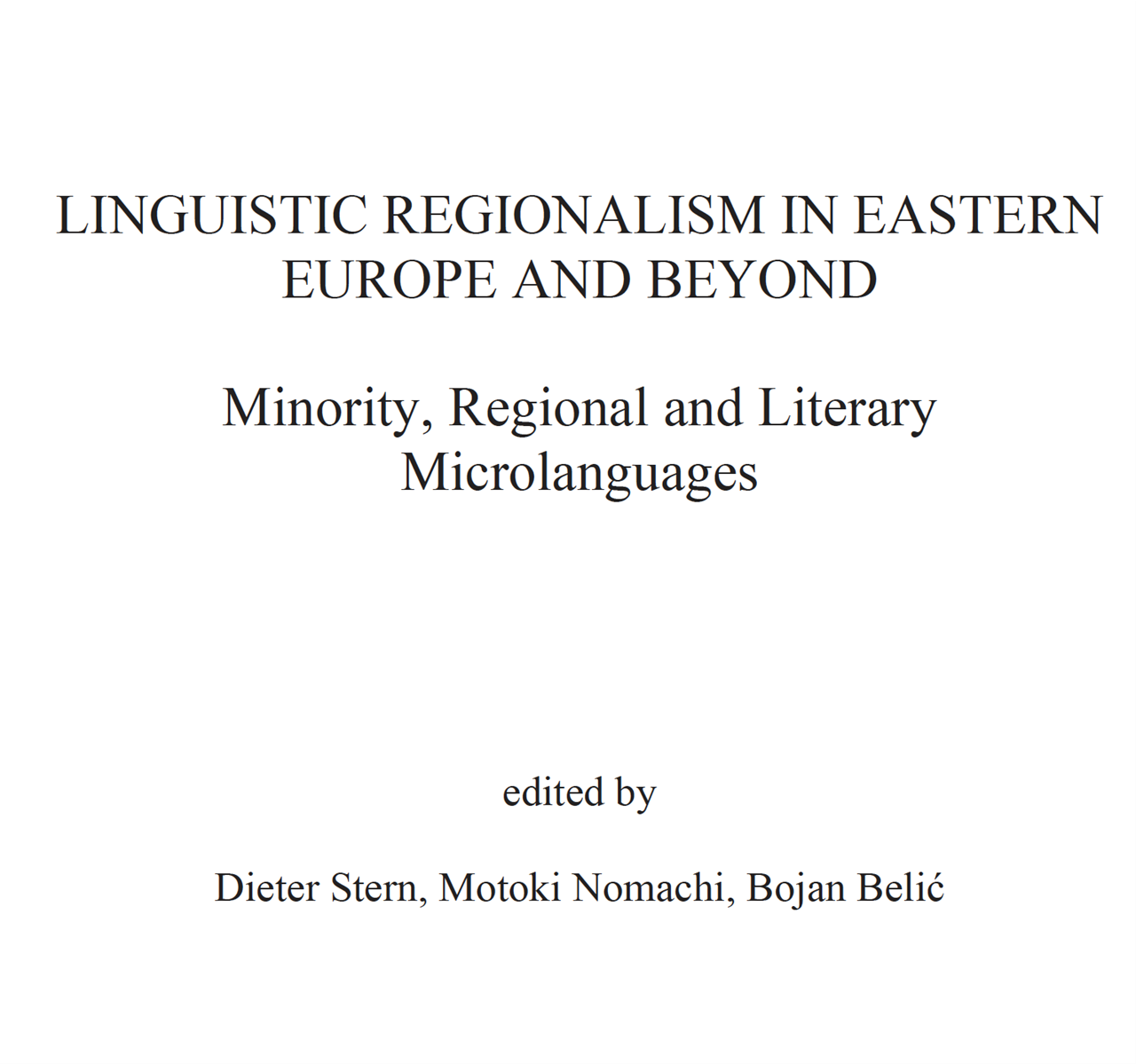 Language planning for Italian regional languages